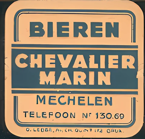 Sous-bock Chevalier Marin