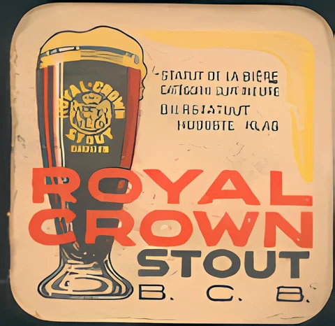 Sous-bock Crown