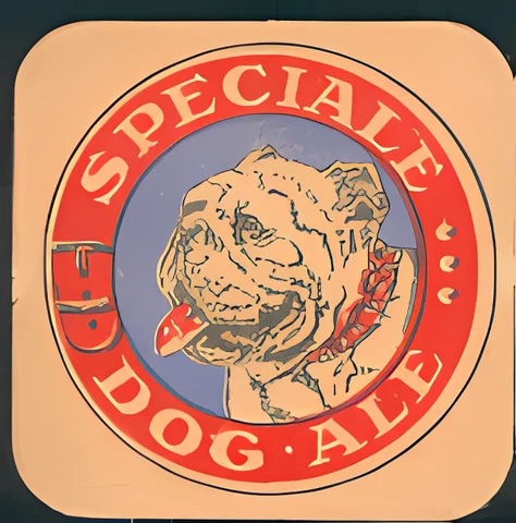 Sous-bock Dog Ale