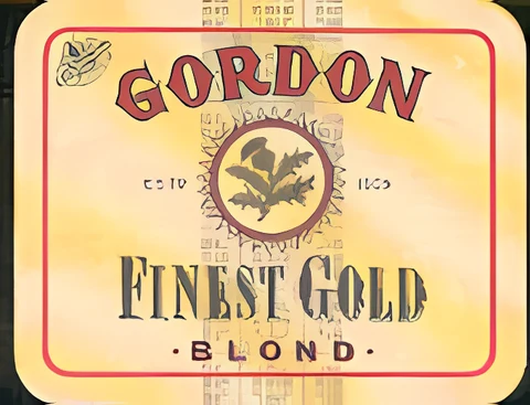 Sous-bock Gordon Finest Gold, blonde