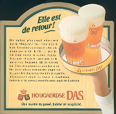 Sous-bock Hougaerdse Das