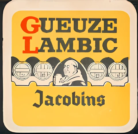 Sous-bock Jacobins Gueuze
