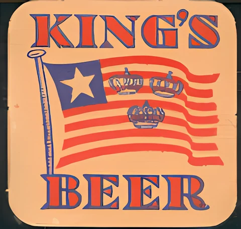 Sous-bock Kings Beer