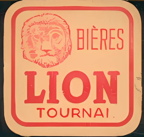 Sous-bock Lion