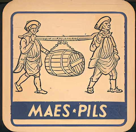 Sous-bock Maes Pils