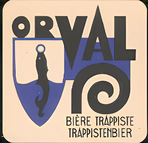 Sous-bock Orval, bière trappiste