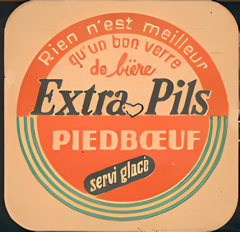 Sous-bock Piedboeuf