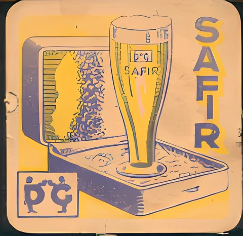 Sous-bock Safir