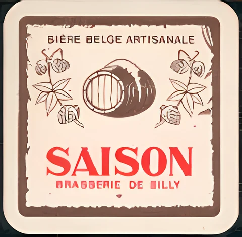 Sous-bock Saison de Silly