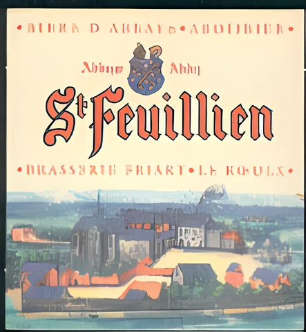 Sous-bock St-Feuillien, bière d’abbaye