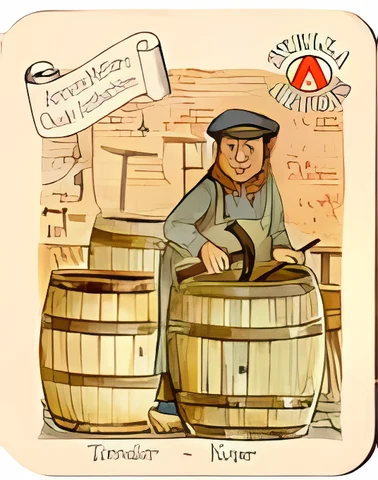 Sous-bock Stella Metiers