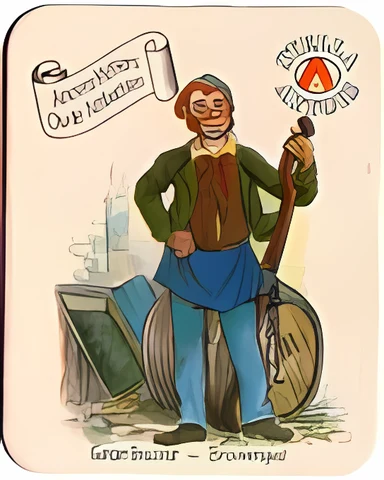 Sous-bock Stella Metiers