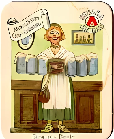 Sous-bock Stella Metiers