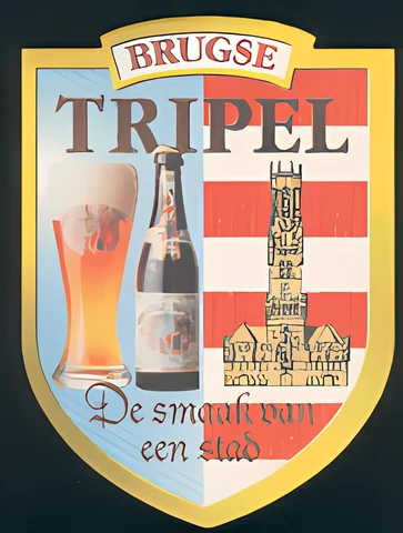 Sous-bock Triple Bruges